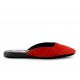 women's slippers TUSA regal red pony hair